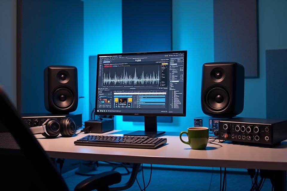 Estudio de curación musical para plataformas de streaming